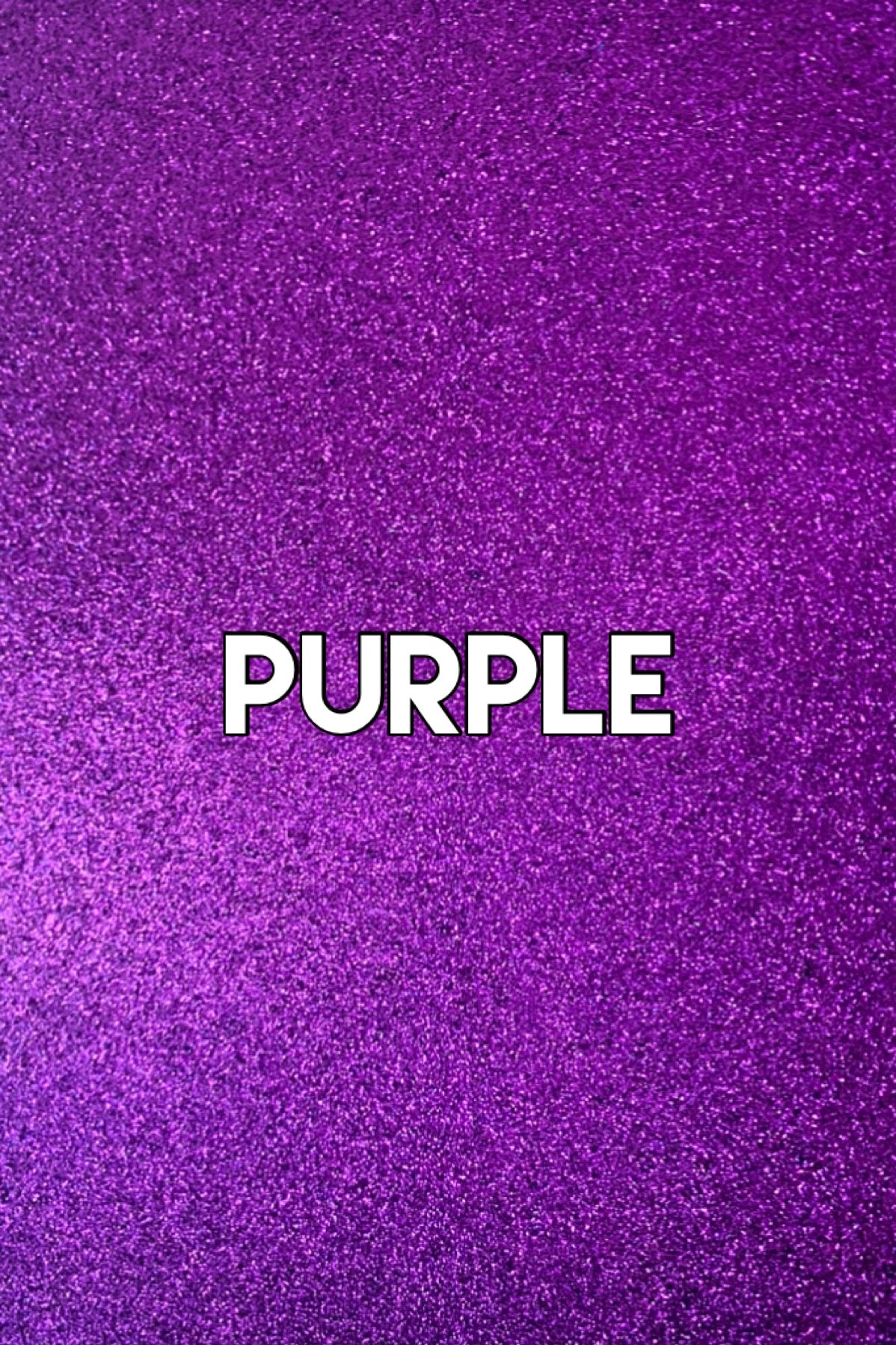 Glitter Card - Purple