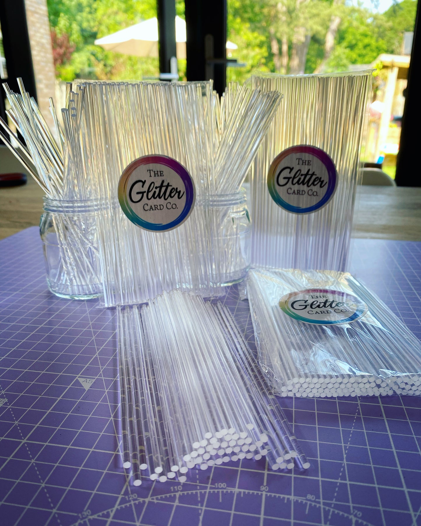 Acrylic Cake Topper Sticks