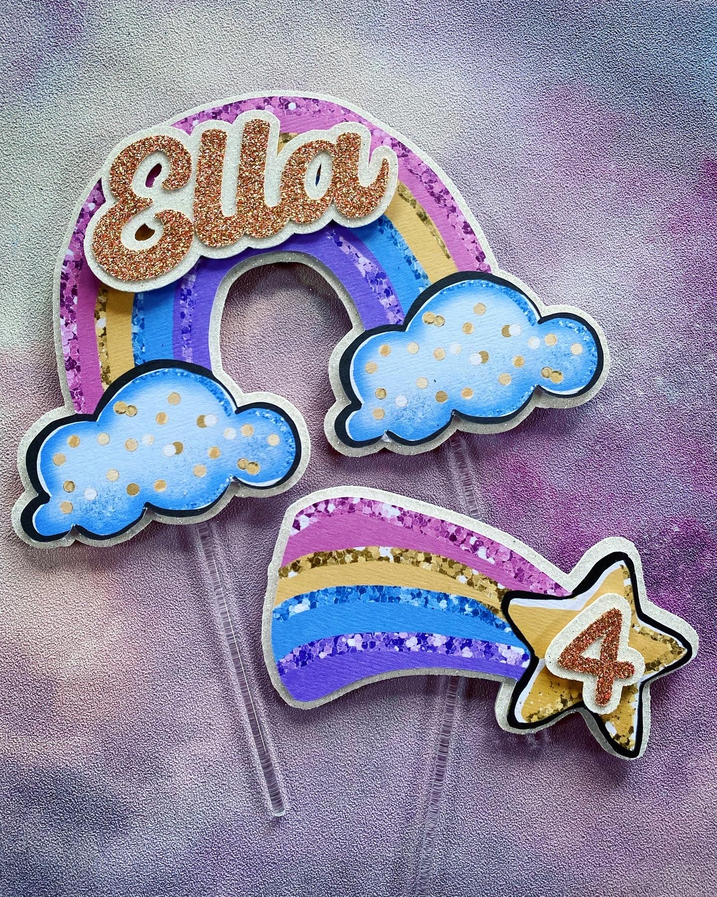 Rainbow + Shooting Star