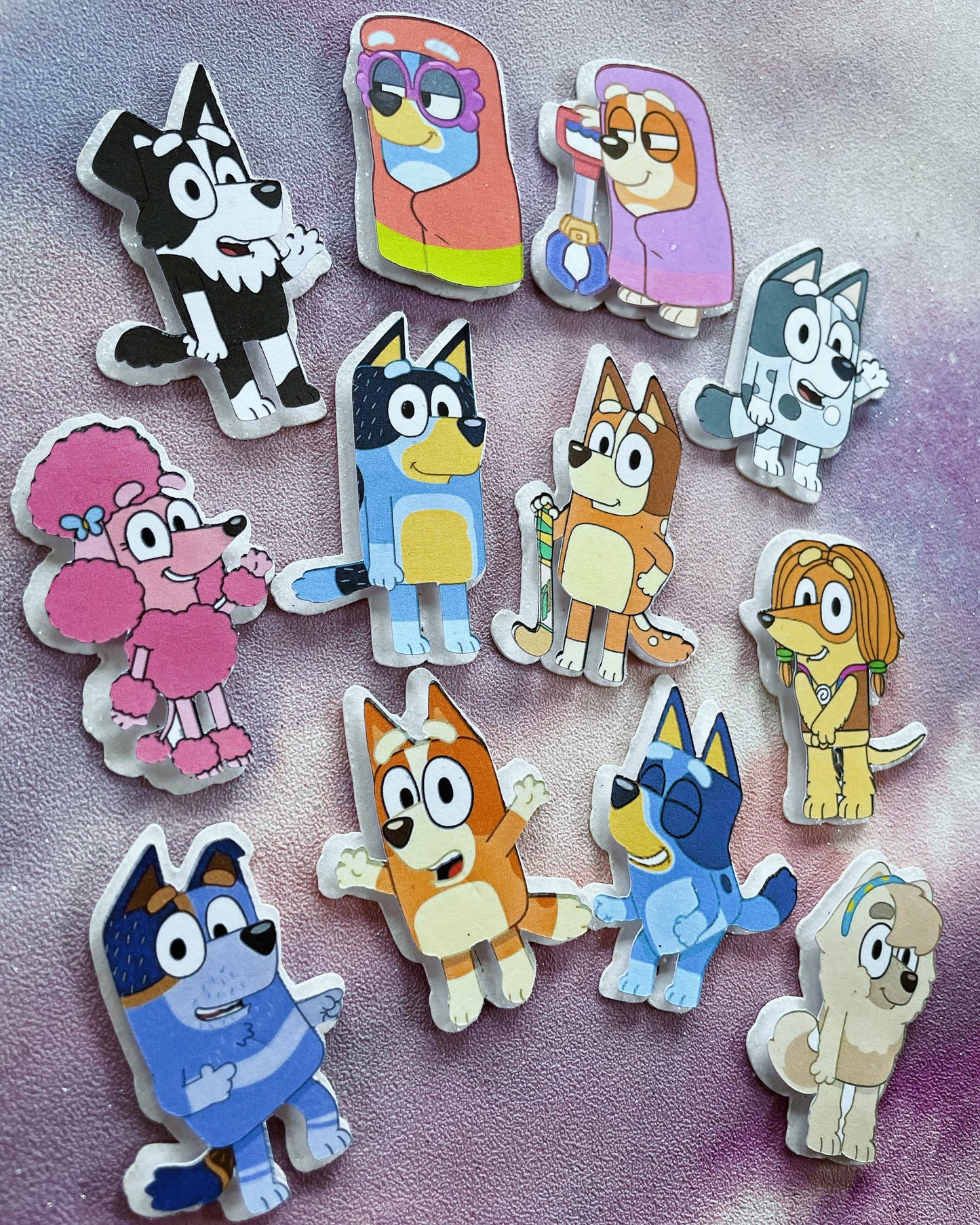 Bluey Cupcake Toppers
