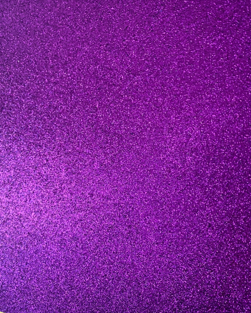Glitter Card - Purple