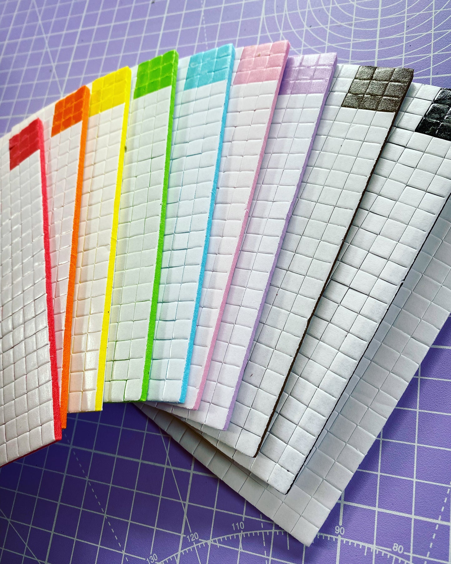 3D Coloured Sticky Foam Pads