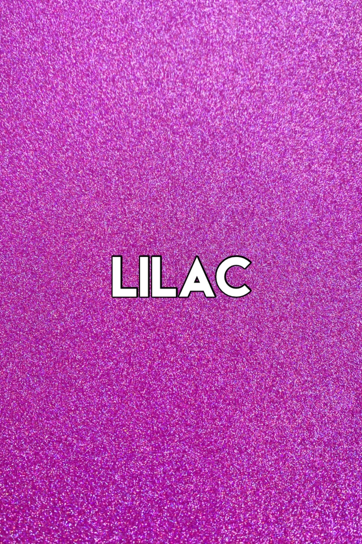 Glitter Card - Lilac