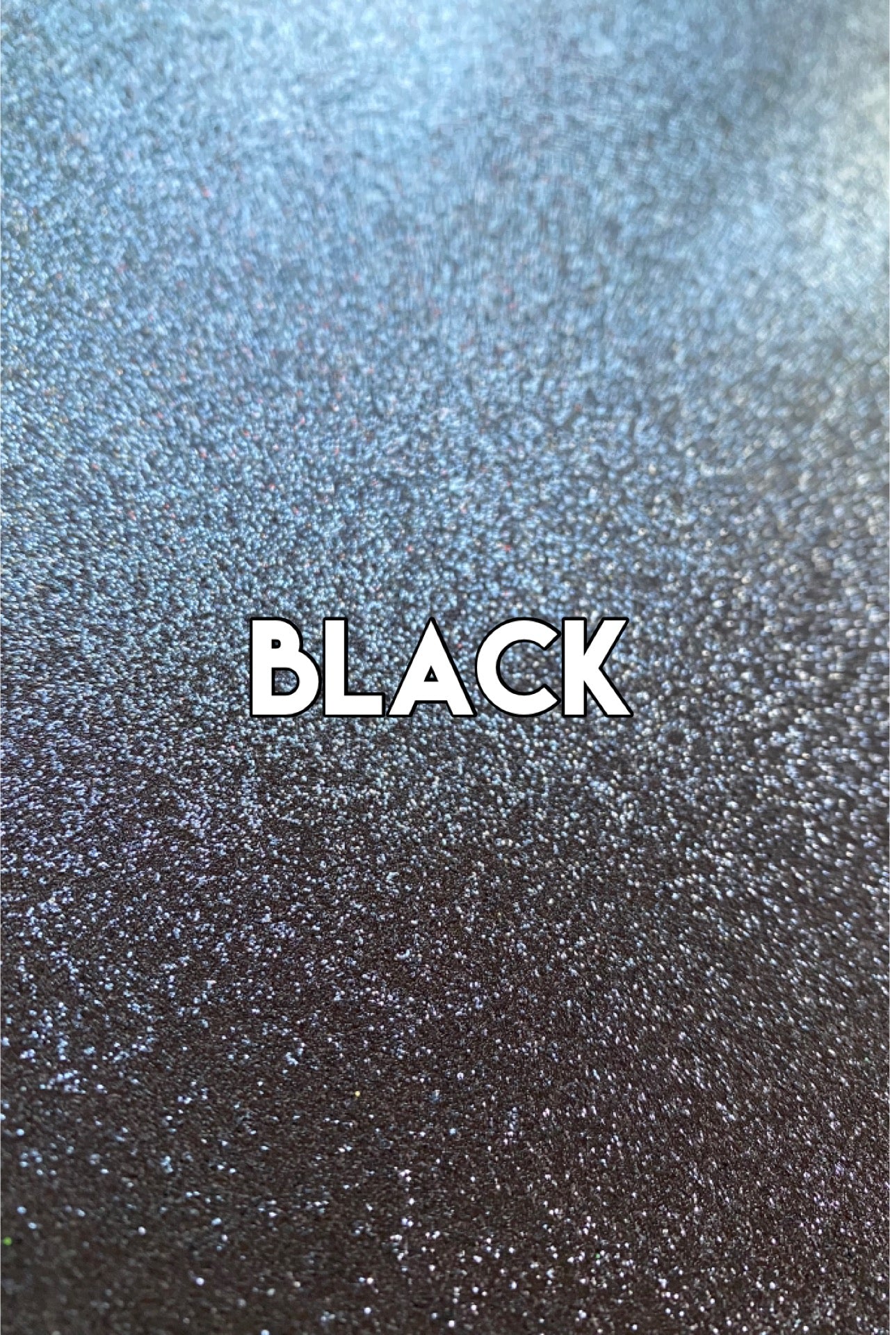 Glitter Card - Black