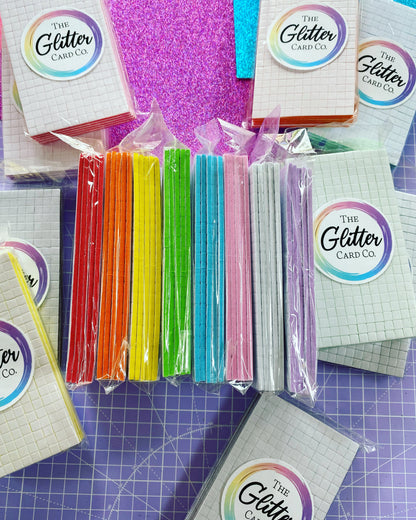 3D Sticky Foam Pads - Rainbow Pack