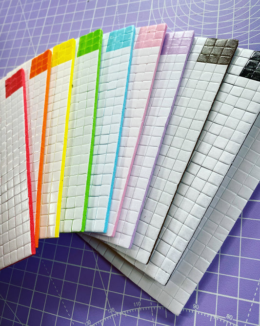 3D Sticky Foam Pads - Rainbow Pack